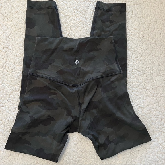 Lululemon Align Leggings (Green Camo) - Picture 2 of 2